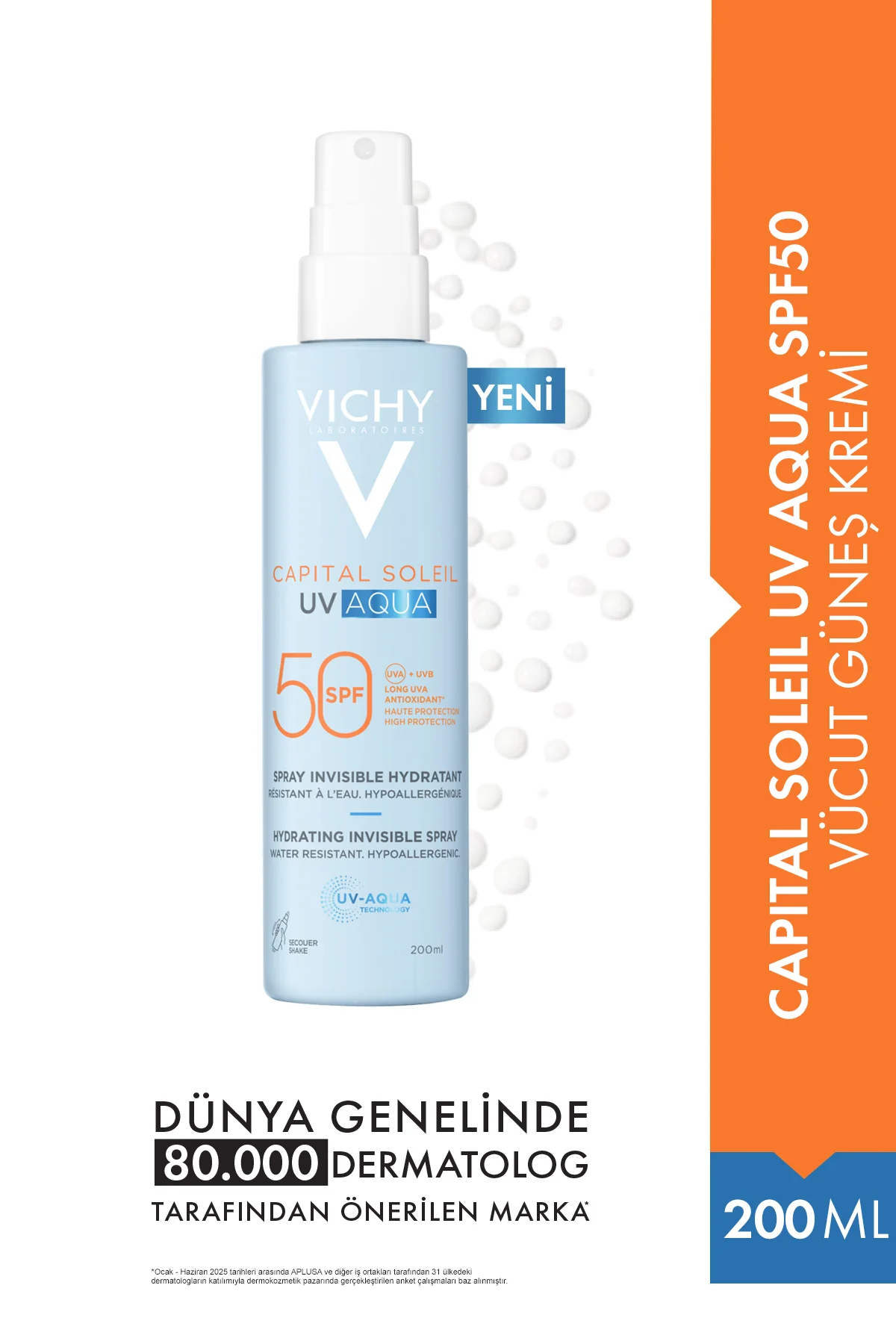 Capital Soleil Uv Aqua Spf50 Vücut Güneş Kremi 200ml