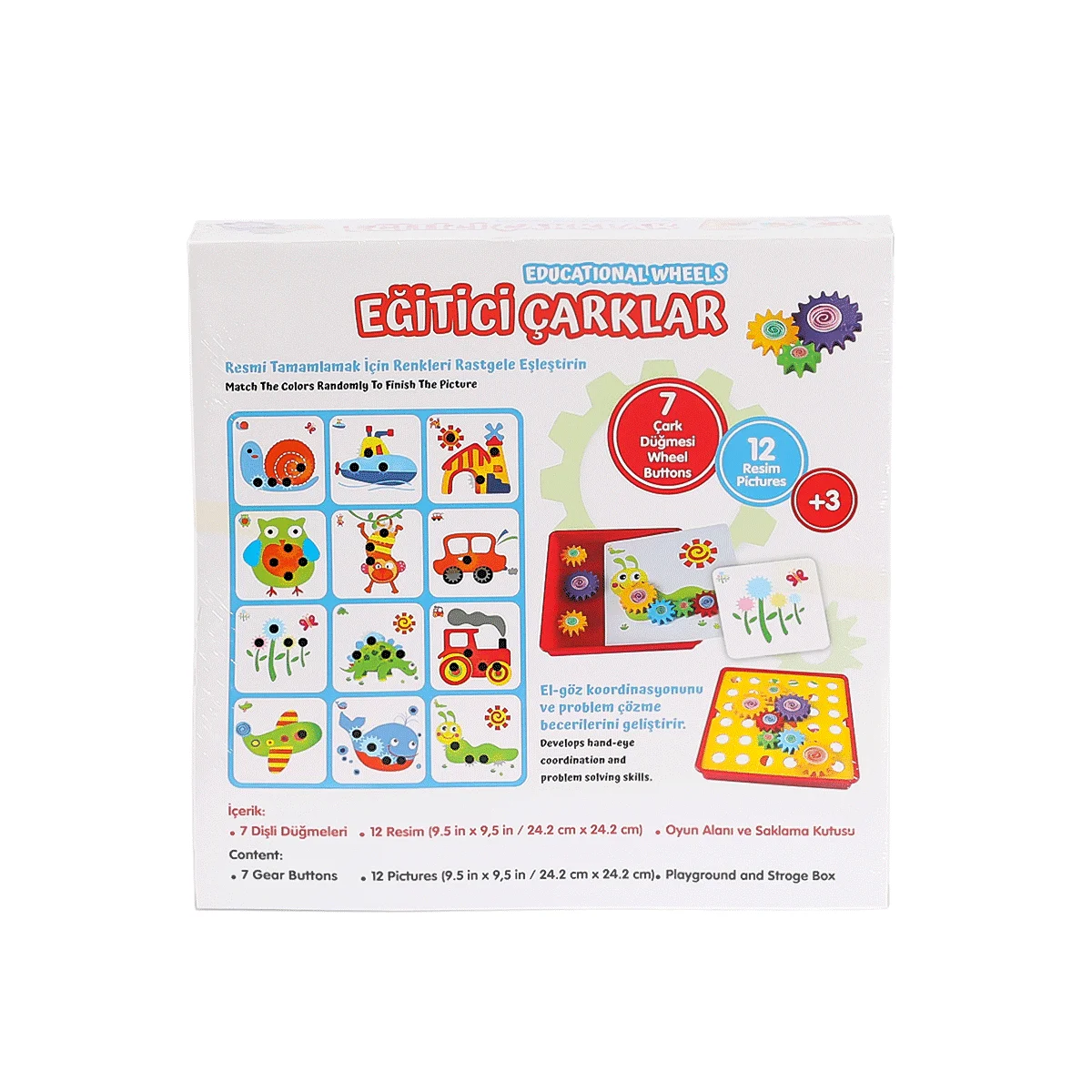 CAPLS-6016 Eğitici Çarklar -CA Games Fiyatı, Yorumları ve Özellikleri