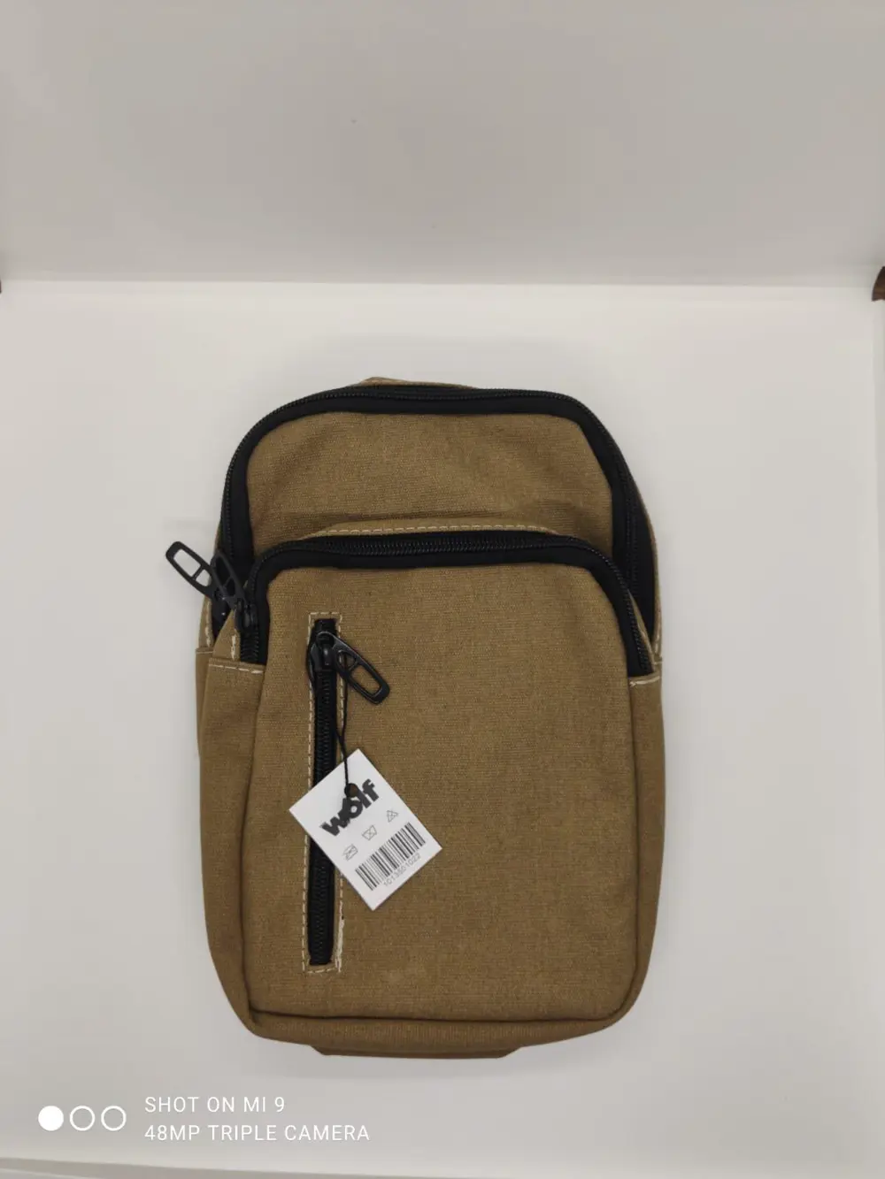 Çapraz Omuz Çantası Kanvas Kumaş