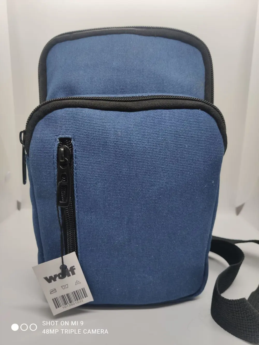 Çapraz Omuz Çantası Kanvas Kumaş