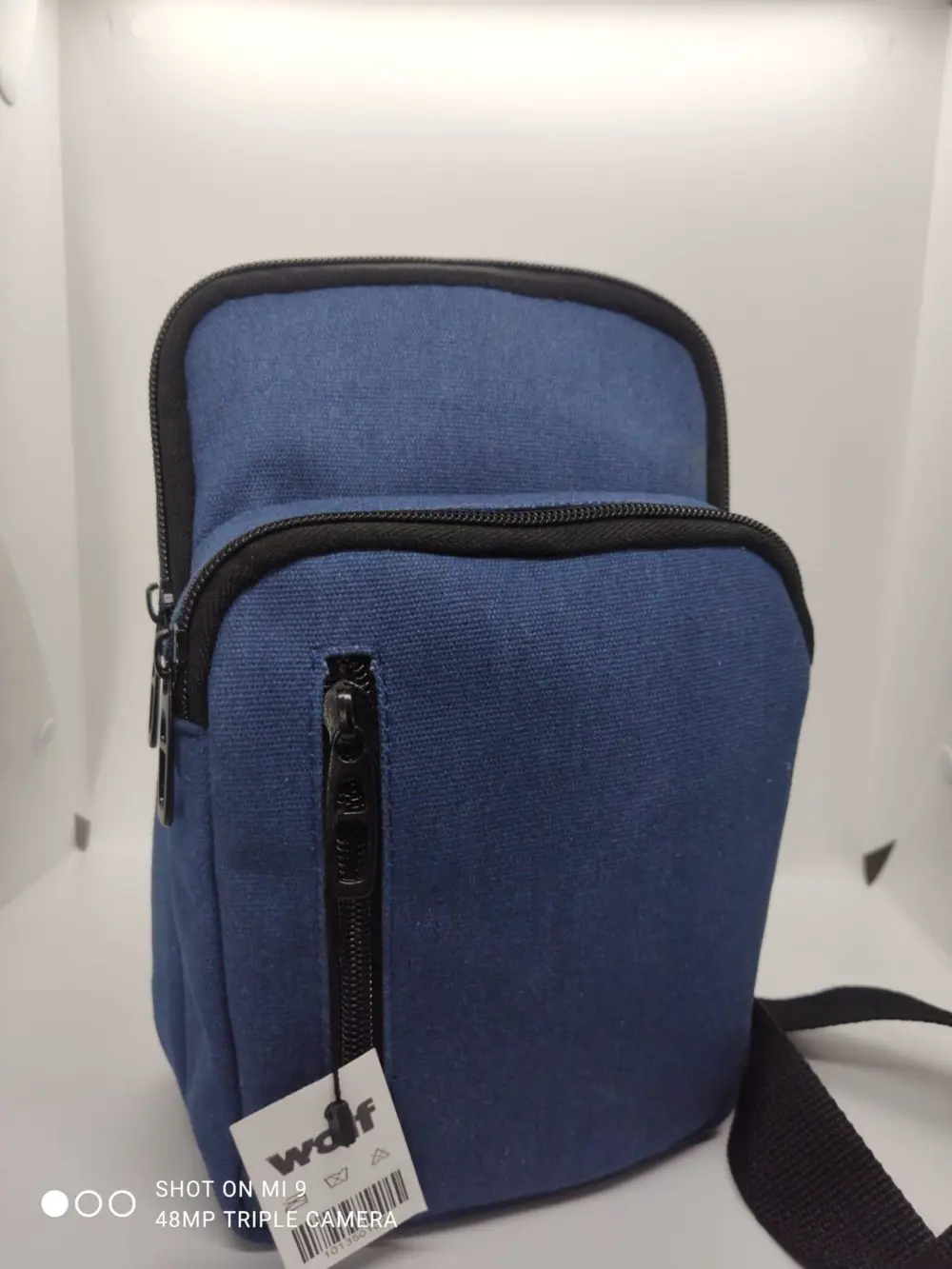 Çapraz Omuz Çantası Kanvas Kumaş