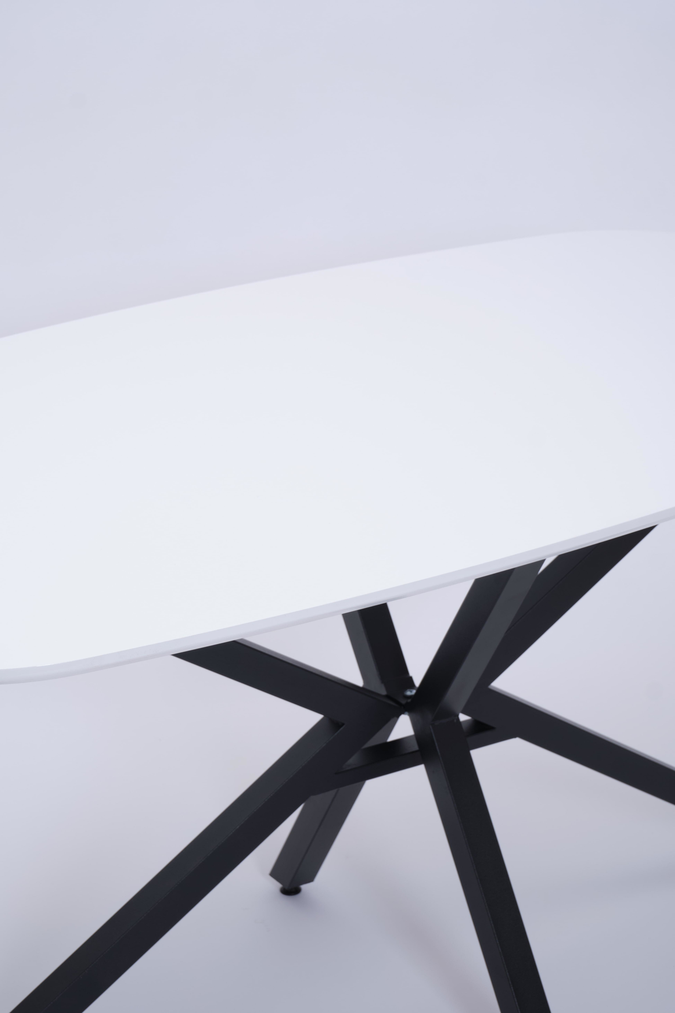 Erezogullari Mobilya Çapraz Polo Demir High Gloss Yemek Masa Sandalye Takimi 90X160