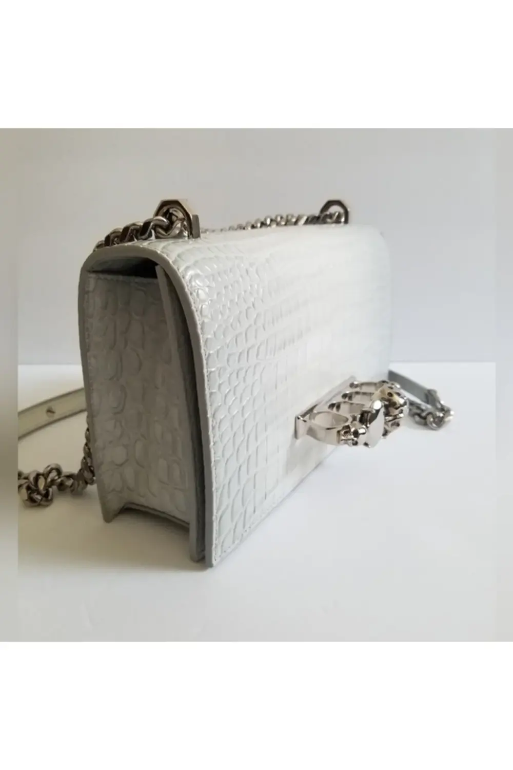 Çapraz Sıra Taşlı Lüks Abiye Çanta