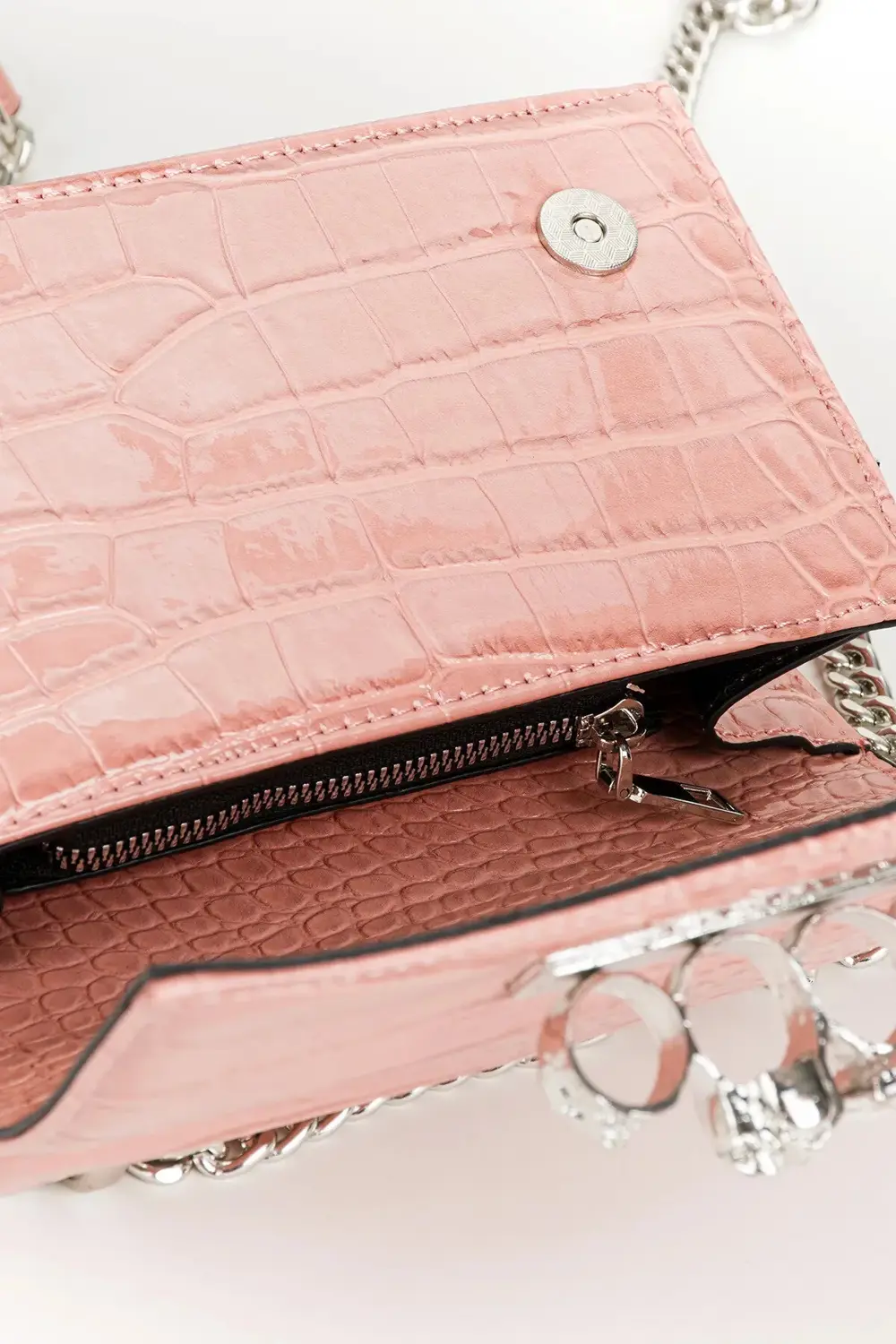 Çapraz Sıra Taşlı Lüks Abiye Çanta