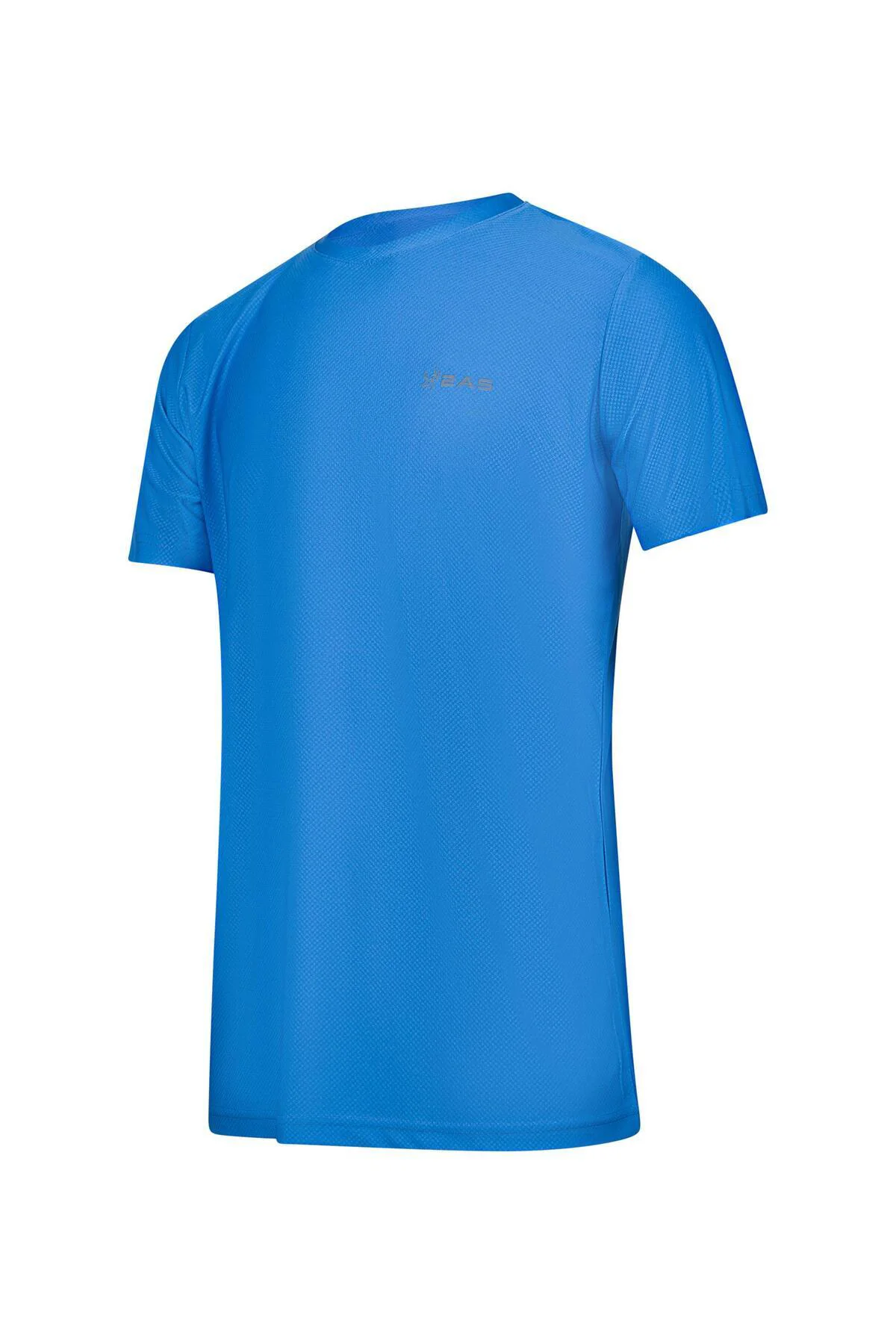 Capri Sıfır Yaka T-Shirt Mavi