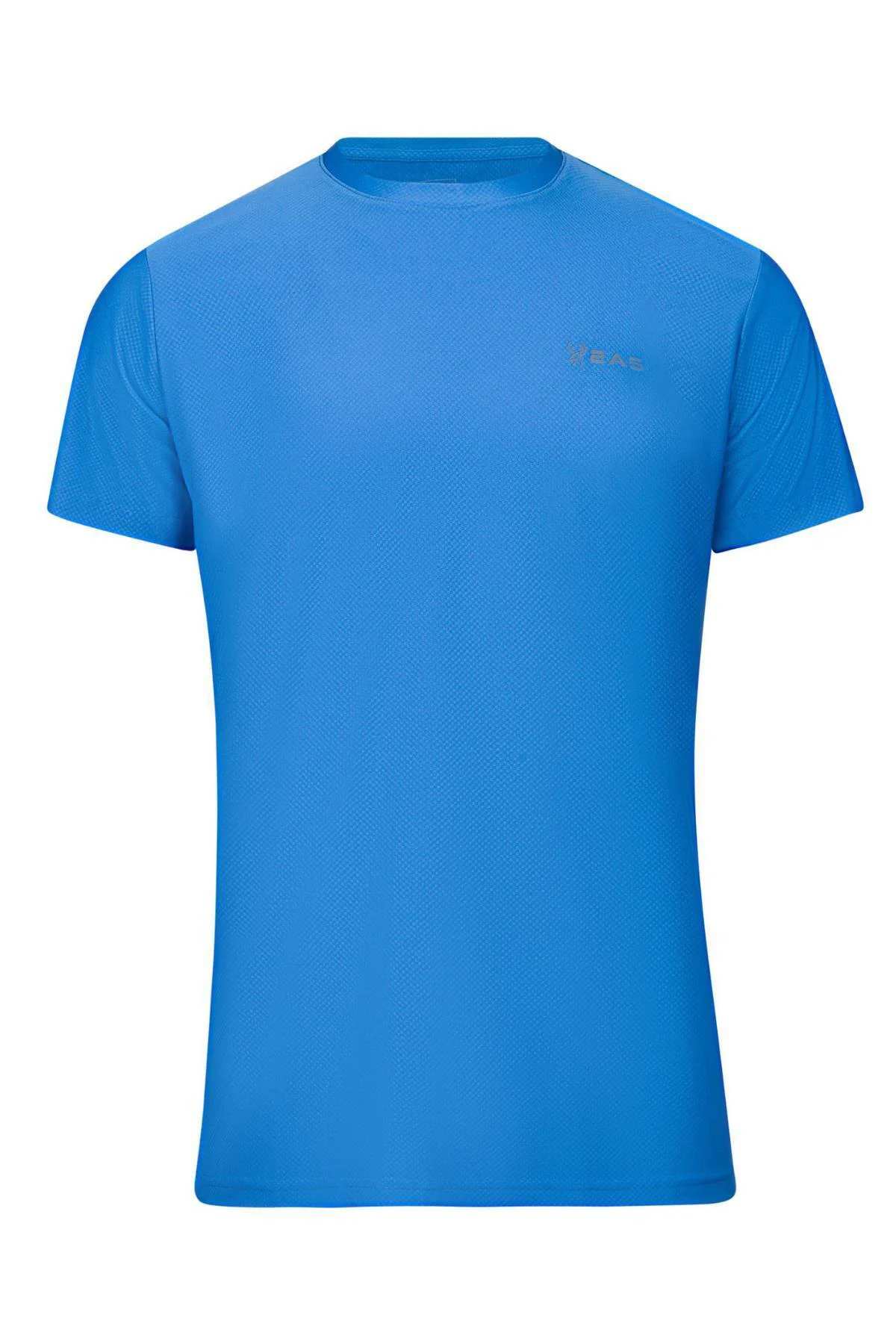 Capri Sıfır Yaka T-Shirt Mavi