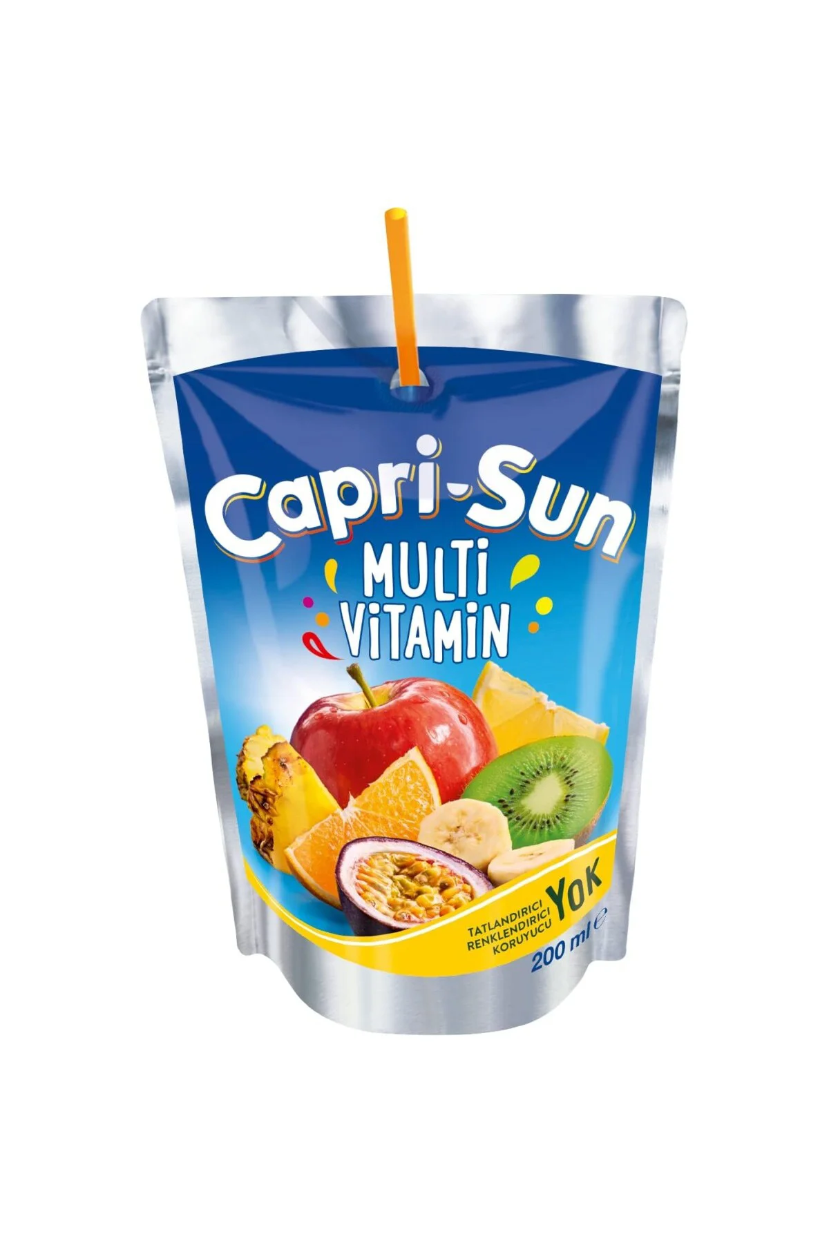 Capri-Sun Multi Vitamin Karışık Meyveli (200 ml x 20 Adet)