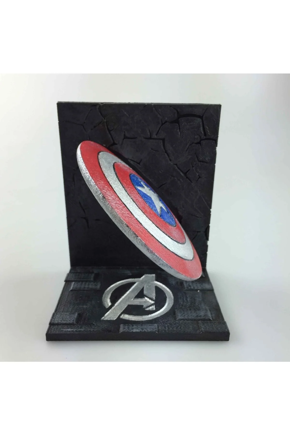 Captain America Kalkanı Dekoratif Biblo 15 Cm Captain America Kalkanı Dekoratif Biblo 15 Cm