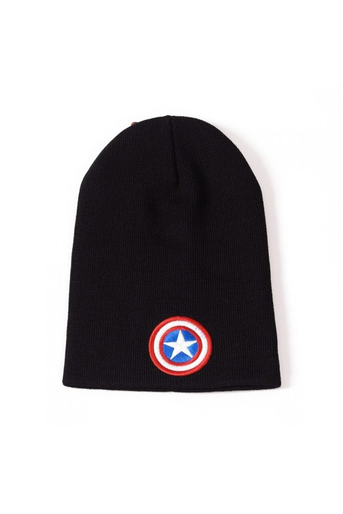 Captain Amierica Logo Bere Siyah