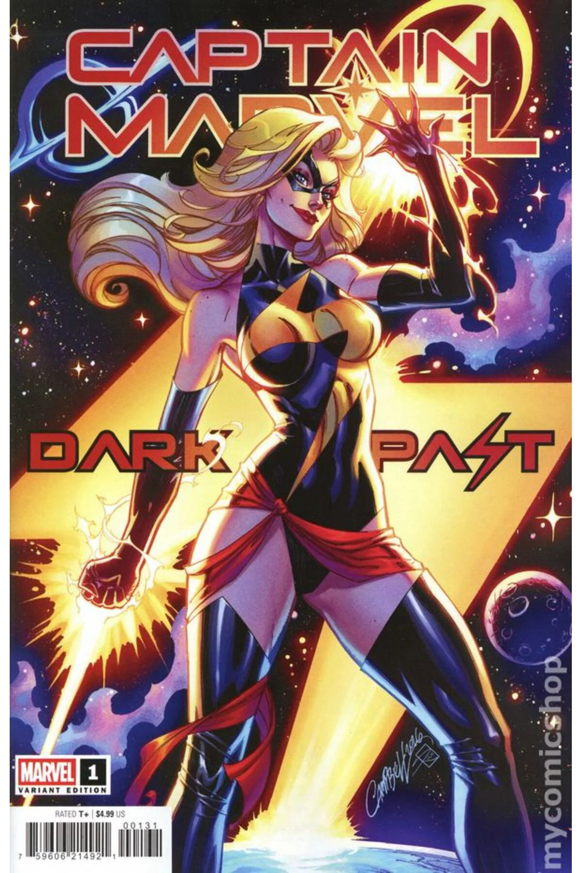 Captain Marvel Dark Past #1C (ingilizce)