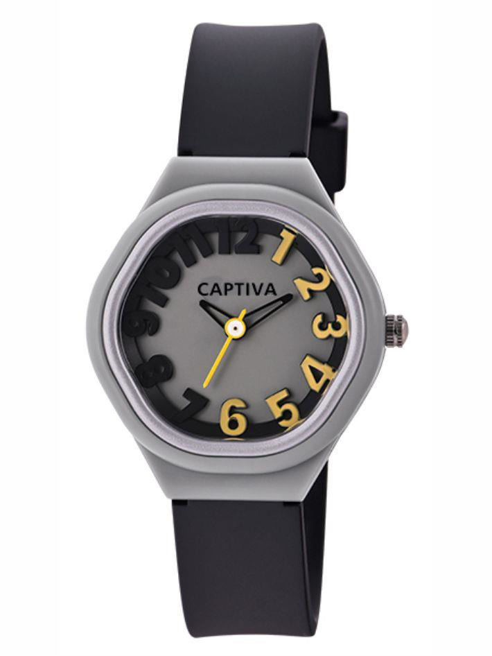 Captiva 30 mt Suya Dayanıklı Analog Silikon Kordonlu Çoçuk Kol Sa Captiva 30 mt Suya Dayanıklı Analog Silikon Kordonlu Çoçuk Kol Sa