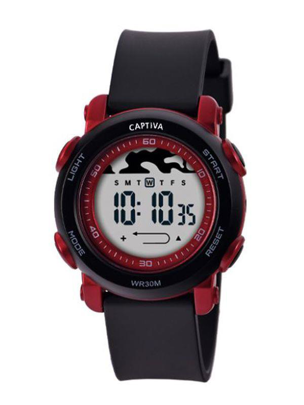 Captiva 30 mt Suya Dayanıklı Digital Alarm-Kronometre-Led Işık Sp