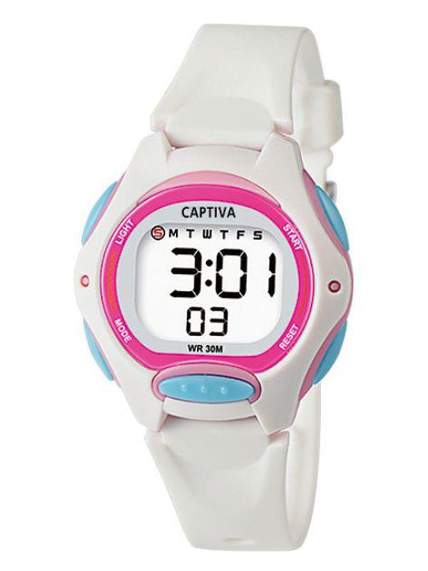 Captiva 30 mt Suya Dayanıklı Digital Alarm-Kronometre-Led Işık Sp