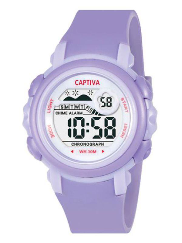 Captiva 30 mt Suya Dayanıklı Digital Alarm-Kronometre-Led Işık Sp
