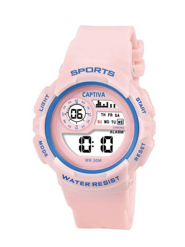 Captiva 30 mt Suya Dayanıklı Digital Alarm-Kronometre-Led Işık Sp Captiva 30 mt Suya Dayanıklı Digital Alarm-Kronometre-Led Işık Sp