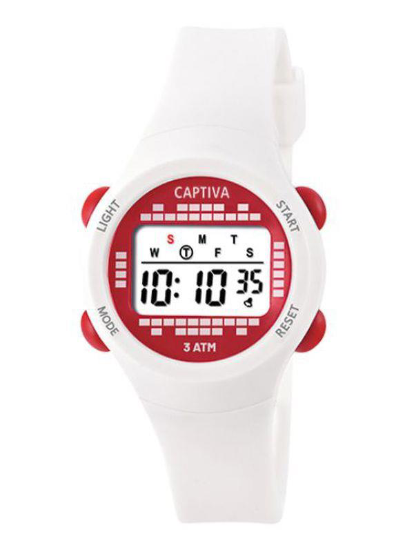 Captiva 30 mt Suya Dayanıklı Digital Alarm-Kronometre-Led Işık Sp