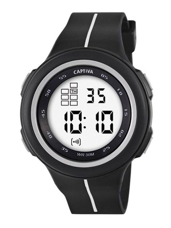 Captiva 30 mt Suya Dayanıklı Digital Alarm-Kronometre-Led Işık Sp