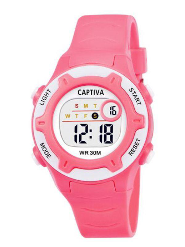 Captiva 30 mt Suya Dayanıklı Digital Alarm-Kronometre-Led Işık Sp