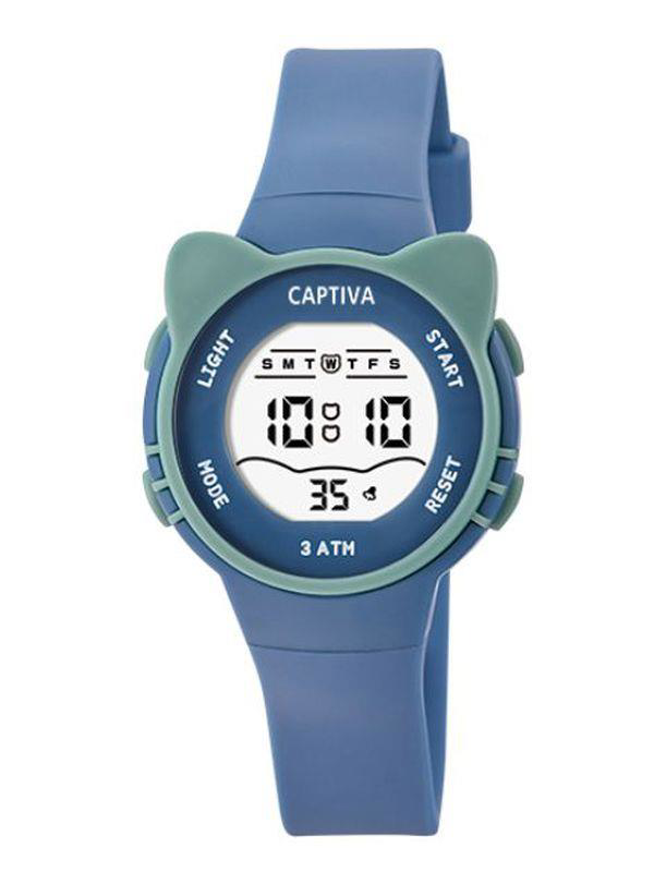 Captiva 30 mt Suya Dayanıklı Digital Alarm-Kronometre-Led Işık Sp