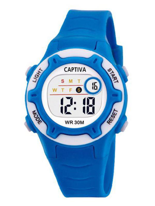 Captiva 30 mt Suya Dayanıklı Digital Alarm-Kronometre-Led Işık Sp