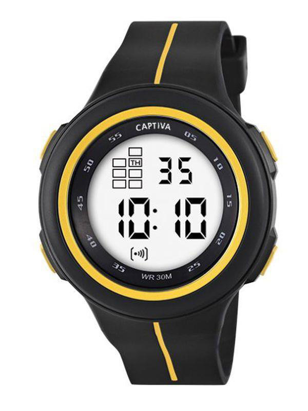 Captiva 30 mt Suya Dayanıklı Digital Alarm-Kronometre-Led Işık Sp