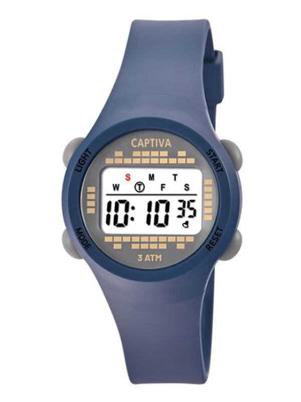 Captiva 30 mt Suya Dayanıklı Digital Alarm-Kronometre-Led Işık Sp