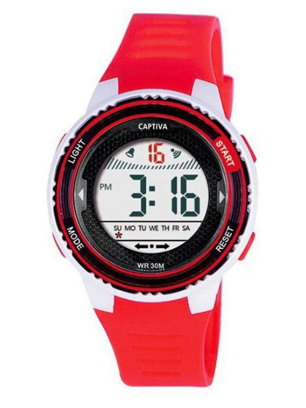 Captiva 30 mt Suya Dayanıklı Digital Alarm-Kronometre-Led Işık Sp