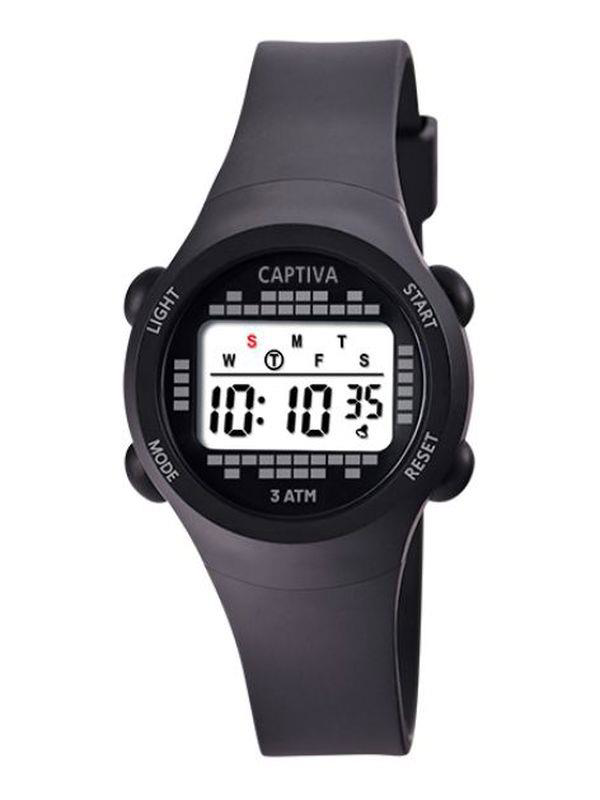 Captiva 30 mt Suya Dayanıklı Digital Alarm-Kronometre-Led Işık Sp Captiva 30 mt Suya Dayanıklı Digital Alarm-Kronometre-Led Işık Sp
