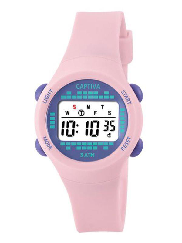 Captiva 30 mt Suya Dayanıklı Digital Alarm-Kronometre-Led Işık Sp