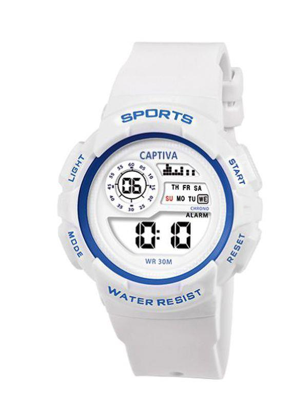 Captiva 30 mt Suya Dayanıklı Digital Alarm-Kronometre-Led Işık Sp