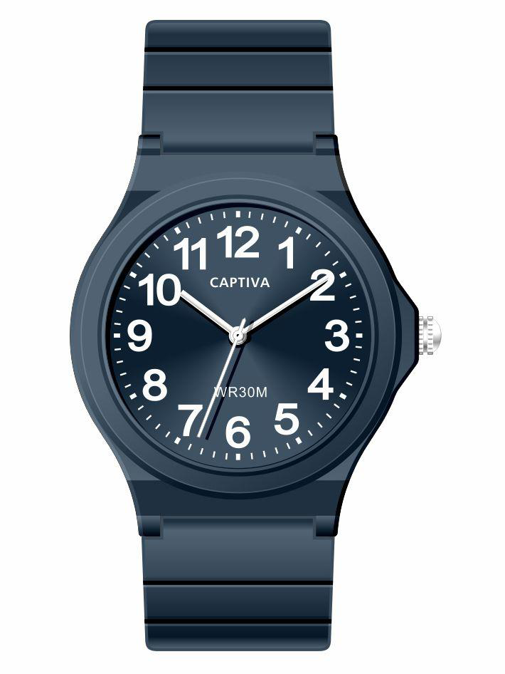 Captiva 30 mt Suya Dayanıklı Analog Silikon Kordonlu Çoçuk Kol Sa