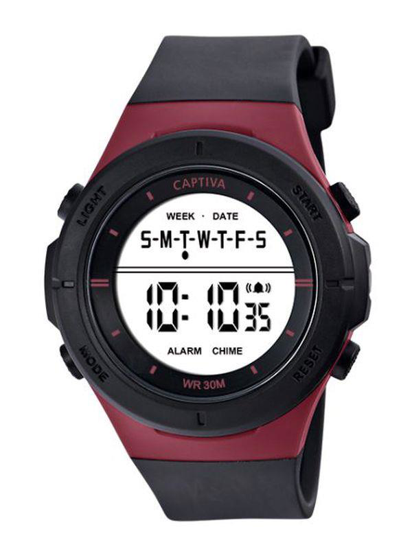 Captiva 30 mt Suya Dayanıklı Digital Alarm-Kronometre-Led Işık Sp