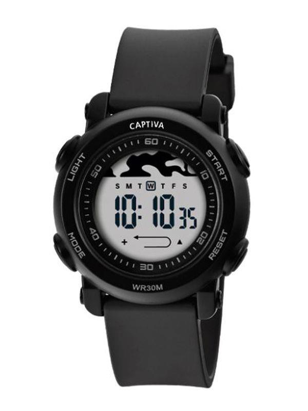 Captiva 30 mt Suya Dayanıklı Digital Alarm-Kronometre-Led Işık Sp