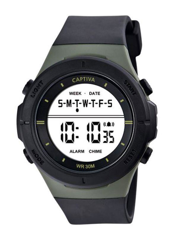 Captiva 30 mt Suya Dayanıklı Digital Alarm-Kronometre-Led Işık Sp Captiva 30 mt Suya Dayanıklı Digital Alarm-Kronometre-Led Işık Sp