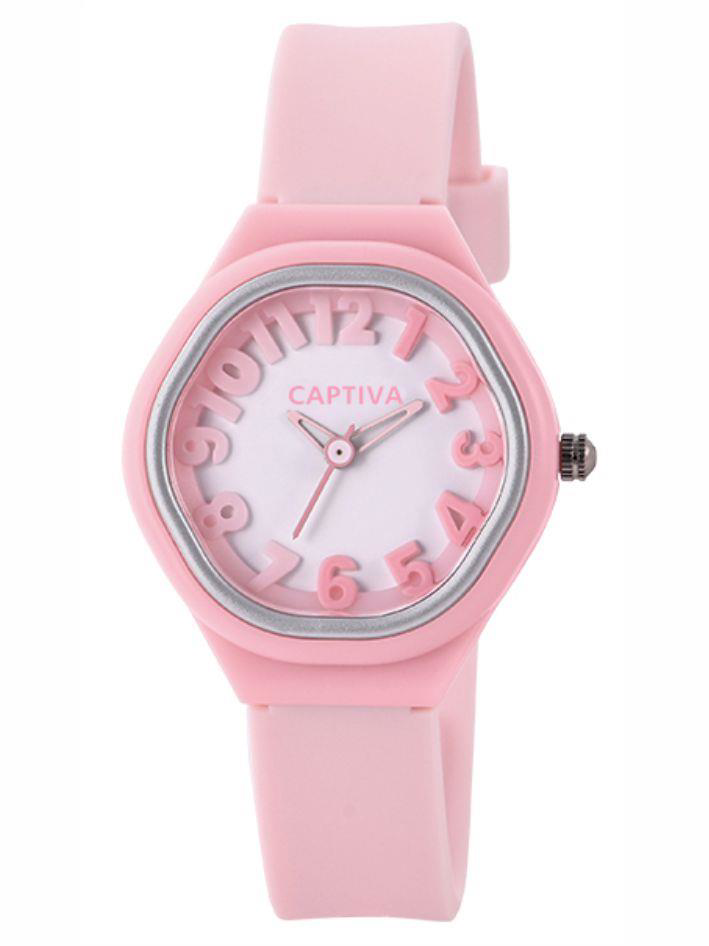 Captiva 30 mt Suya Dayanıklı Analog Silikon Kordonlu Çoçuk Kol Sa Captiva 30 mt Suya Dayanıklı Analog Silikon Kordonlu Çoçuk Kol Sa
