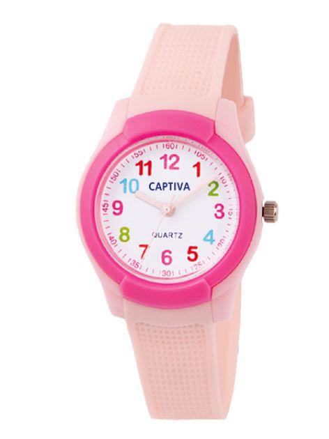 Captiva Analog Rakamlı 30 mt Suya Dayanıklı Spor Çoçuk Kol Saati