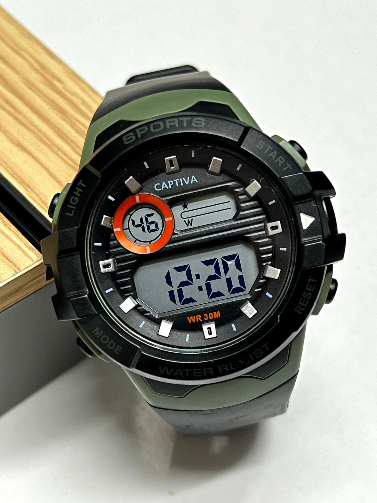 Captiva Büyük Kasa 3 Atm Digital Seri Alarm-Kronometre-Aydınlatma