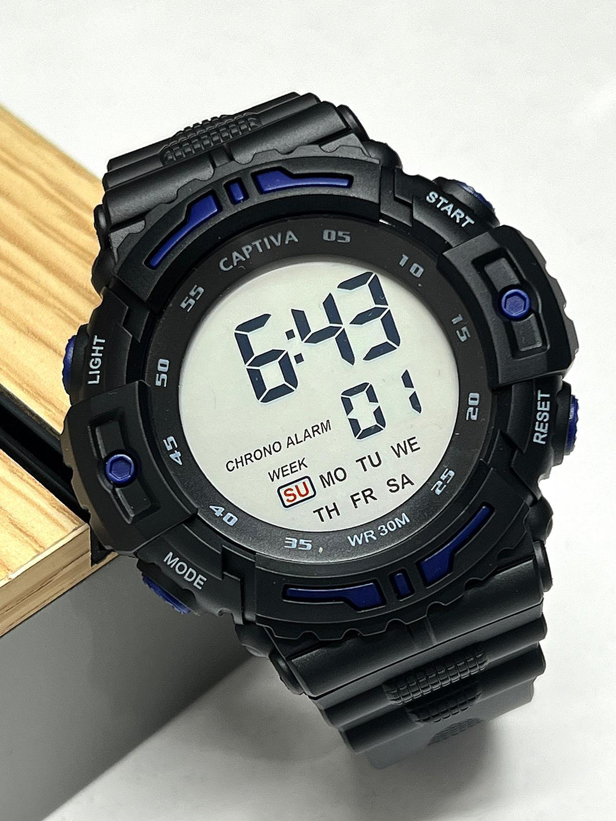 Captiva Büyük Kasa 3 Atm Digital Seri Alarm-Kronometre-Aydınlatma