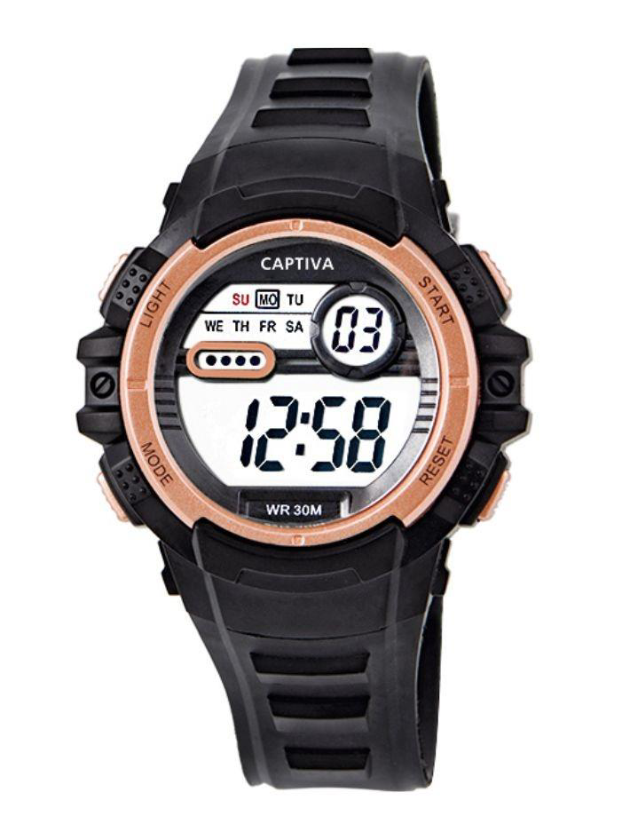 Captiva Digital 30 mt Suya Dayanıklı Işıklı Alarmlı Kronometreli Captiva Digital 30 mt Suya Dayanıklı Işıklı Alarmlı Kronometreli