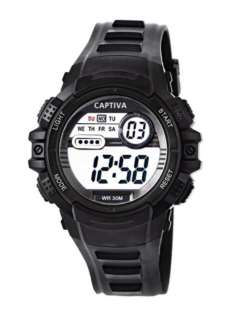 Captiva Digital 30 mt Suya Dayanıklı Işıklı Alarmlı Kronometreli Captiva Digital 30 mt Suya Dayanıklı Işıklı Alarmlı Kronometreli