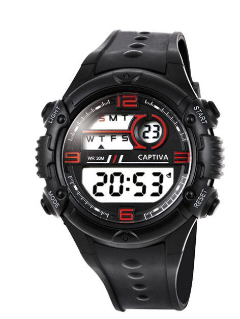 Captiva Digital 30 mt Suya Dayanıklı Işıklı Alarmlı Kronometreli Captiva Digital 30 mt Suya Dayanıklı Işıklı Alarmlı Kronometreli