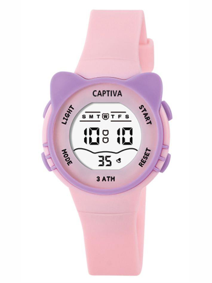 Captiva Digital 3 Atm Suya Dayanıklı Işık+Alarm+Kronometre+Takvim