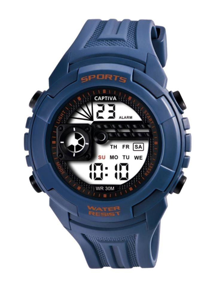 Captiva  Digital 30 Mt Suya Dayanikli Alarm&Kronometre&Aydinlatma 