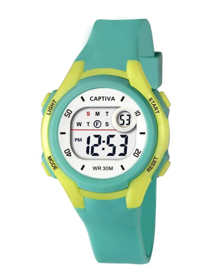 Captiva Digital 30 mt Suya Dayanıklı Işıklı Alarmlı Kronometreli 