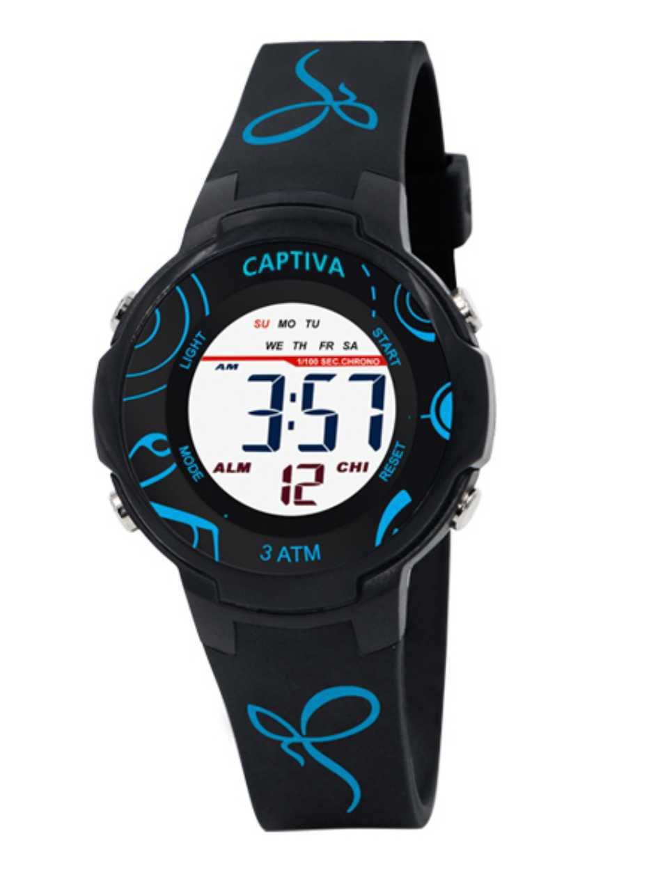 Captiva Digital 30 mt Suya Dayanıklı Işıklı Alarmlı Kronometreli Captiva Digital 30 mt Suya Dayanıklı Işıklı Alarmlı Kronometreli