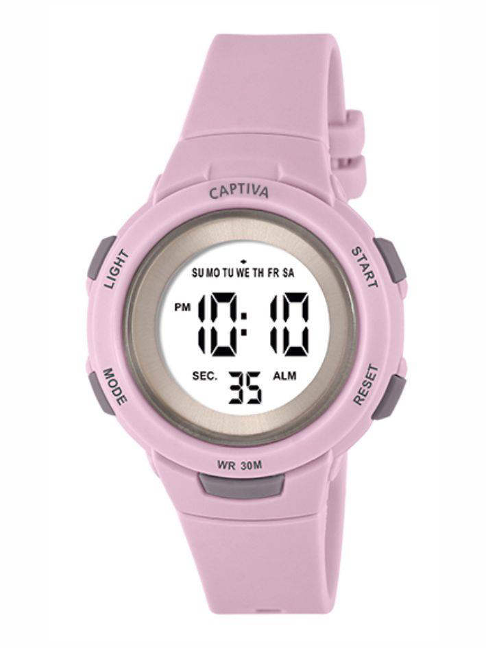 Captiva Digital 3 Atm Suya Dayanıklı Işık+Alarm+Kronometre+Takvim