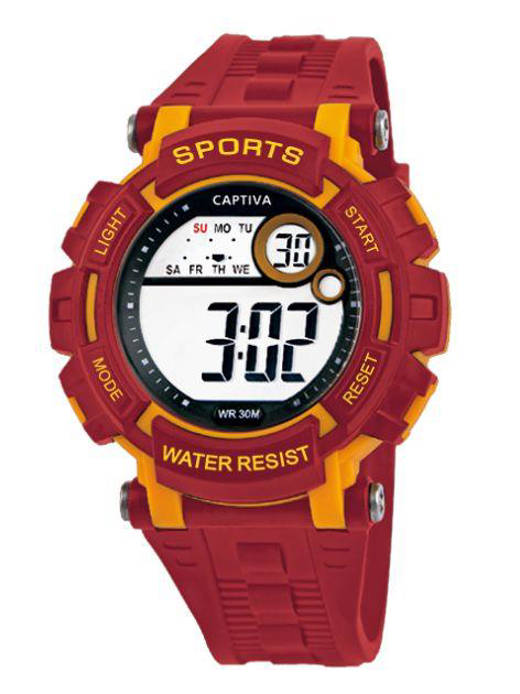 Captiva Taraftar Digital 3 Atm Suya Dayanıklı Takvim-Kronometre A Captiva Taraftar Digital 3 Atm Suya Dayanıklı Takvim-Kronometre A