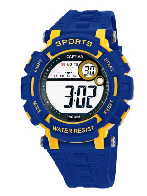 Captiva Taraftar Digital 3 Atm Suya Dayanıklı Takvim-Kronometre A Captiva Taraftar Digital 3 Atm Suya Dayanıklı Takvim-Kronometre A