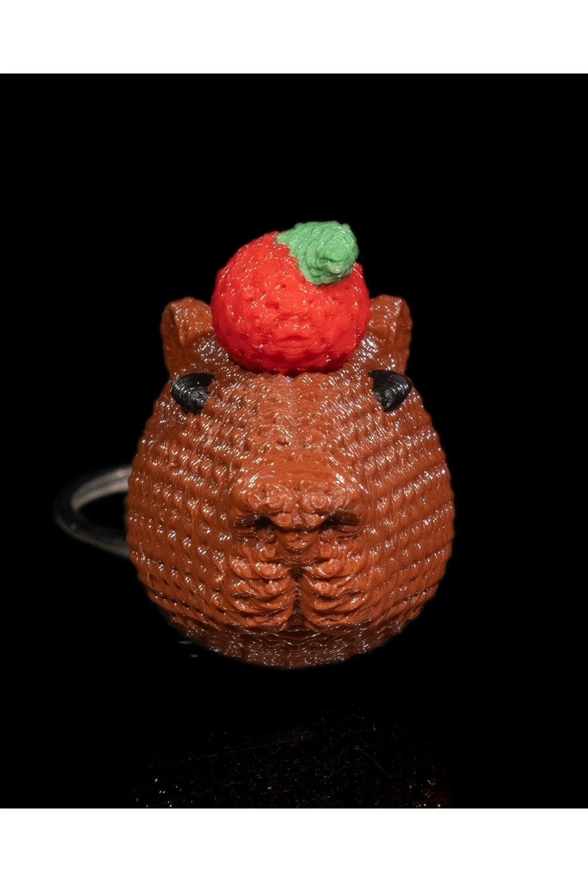 Capy Crochet Keychain Sevimli Anahtarlık Capy Crochet Keychain Sevimli Anahtarlık