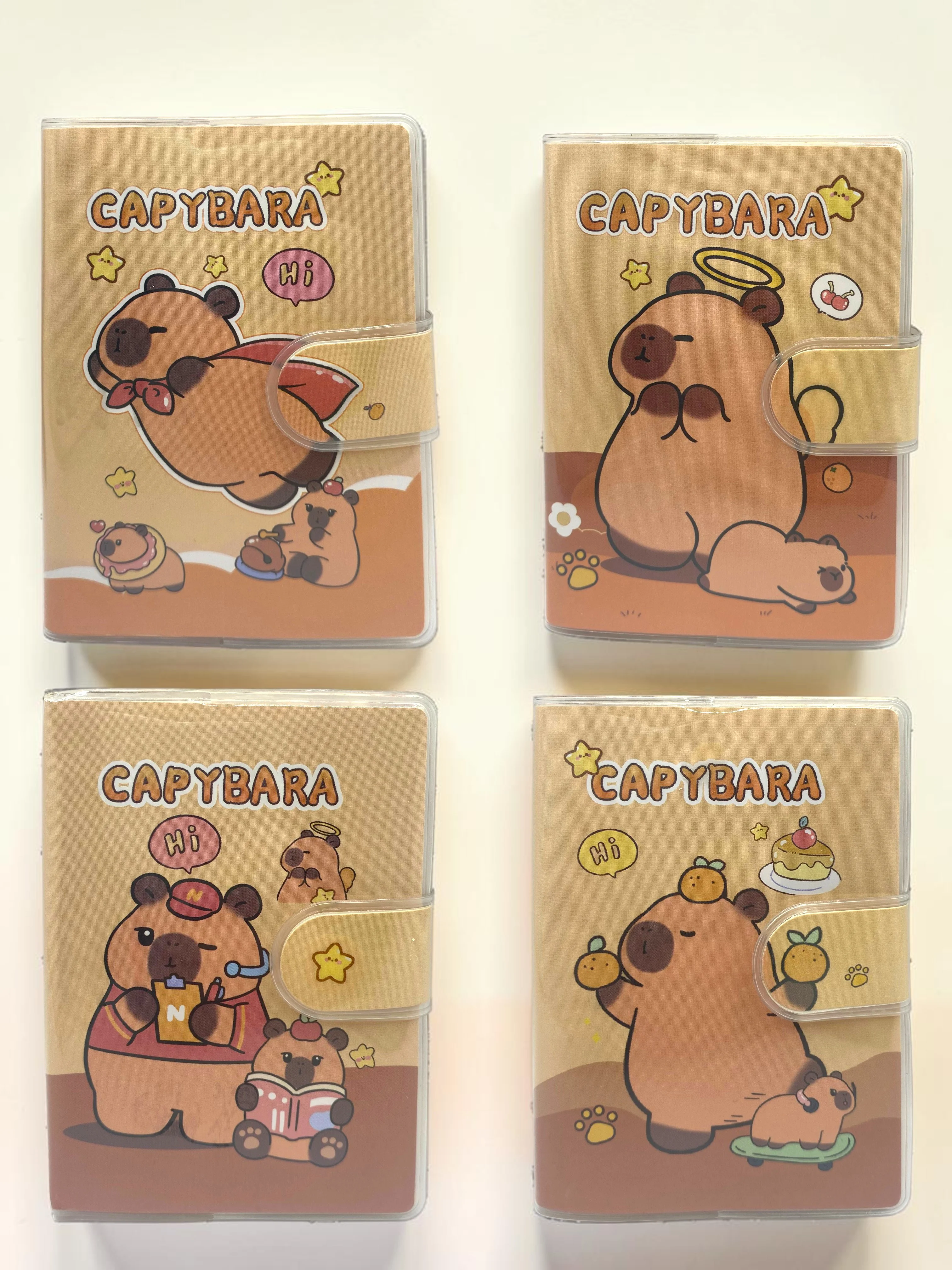 Capybara A7 Not Defteri , Çıt Çıtlı Cep Defteri - Melek Capybara